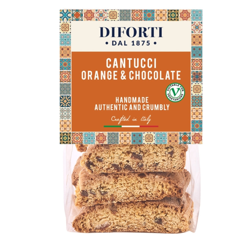 CANTUCCI ORANGE & CHOCOLATE 200G