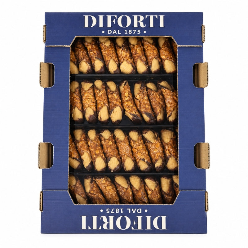 GLUTEN FREE CANNOLI CAPPUCCINO 1.5KG (34-36 Pieces)
