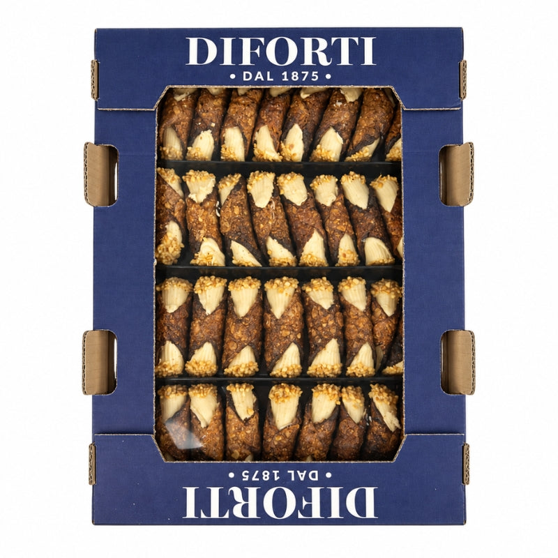 GLUTEN FREE CANNOLI SALTED CARAMEL 1.5KG (34-36 Pieces)