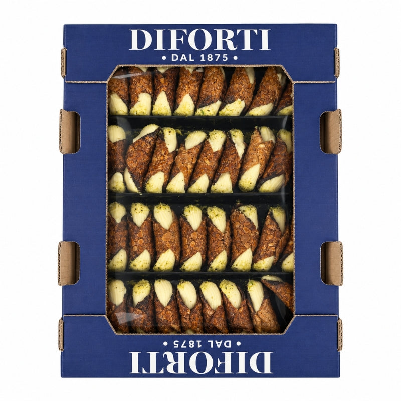 GLUTEN FREE CANNOLI WHITE CHOCOLATE 1.5KG (34-36 Pieces)