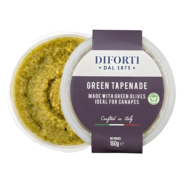 GREEN OLIVE TAPENADE 160G