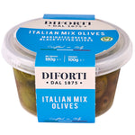 ITALIAN MIXED PITTED OLIVES 180G