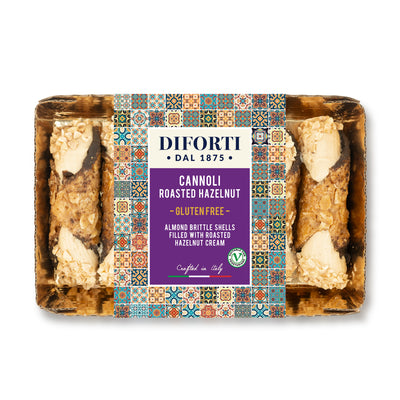 RETAIL GLUTEN FREE CANNOLI ROASTED HAZELNUT 200g