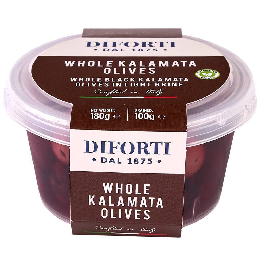 WHOLE KALAMATA OLIVES 180G
