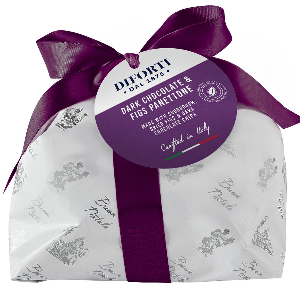DARK CHOCOLATE & FIGS PANETTONE 500G