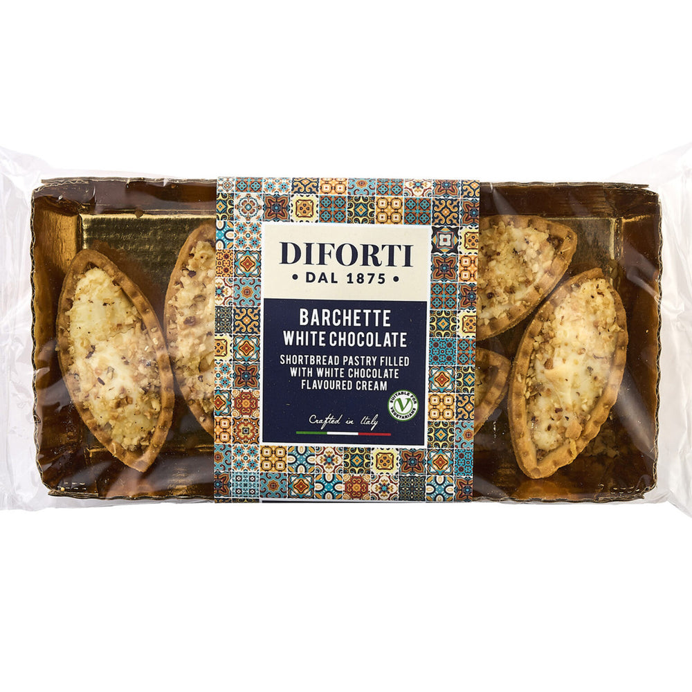 BARCHETTE WHITE CHOCOLATE 150G