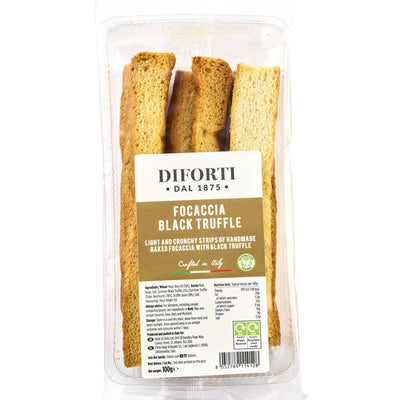 BLACK TRUFFLE FOCACCIA 100G