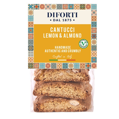 CANTUCCI LEMON & ALMOND 200G