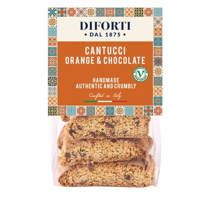 CANTUCCI ORANGE & CHOCOLATE 200G