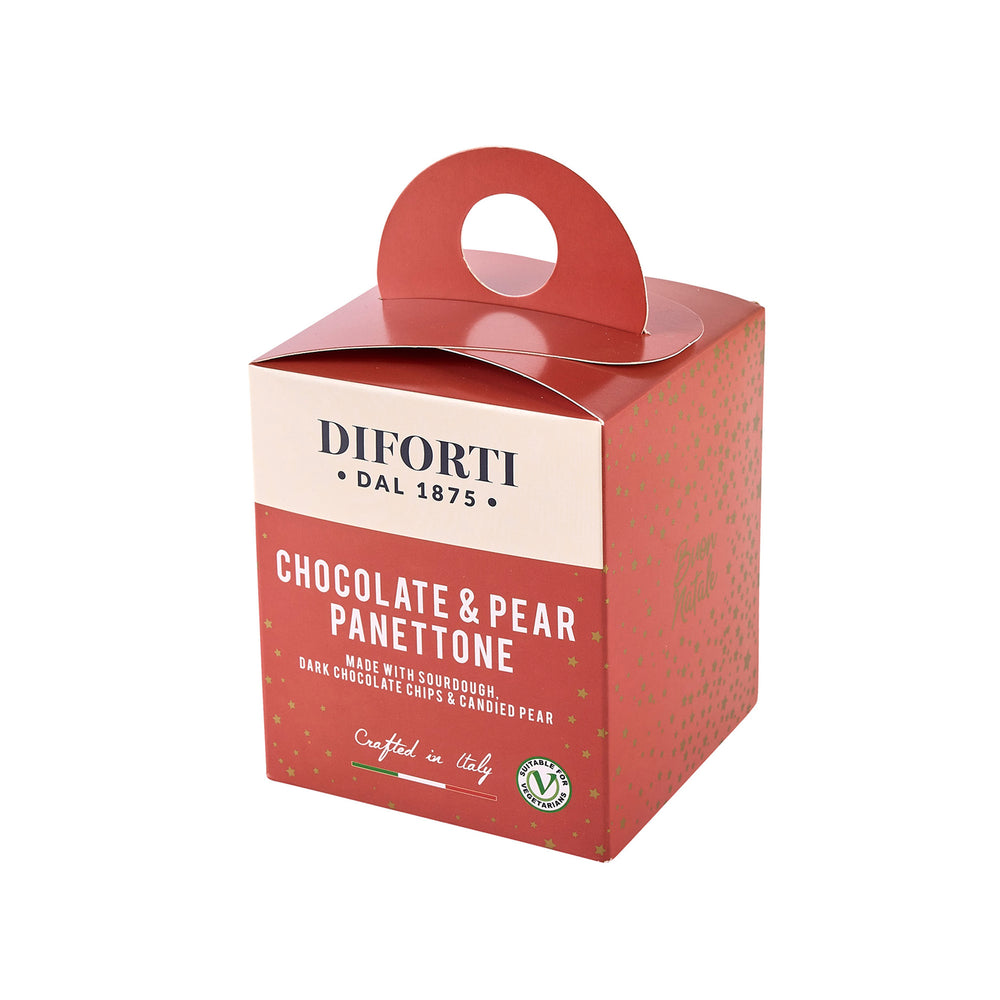 CHOCOLATE & PEAR PANETTONE 100G
