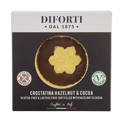 GLUTEN FREE CROSTATINA HAZELNUT & COCOA 55G