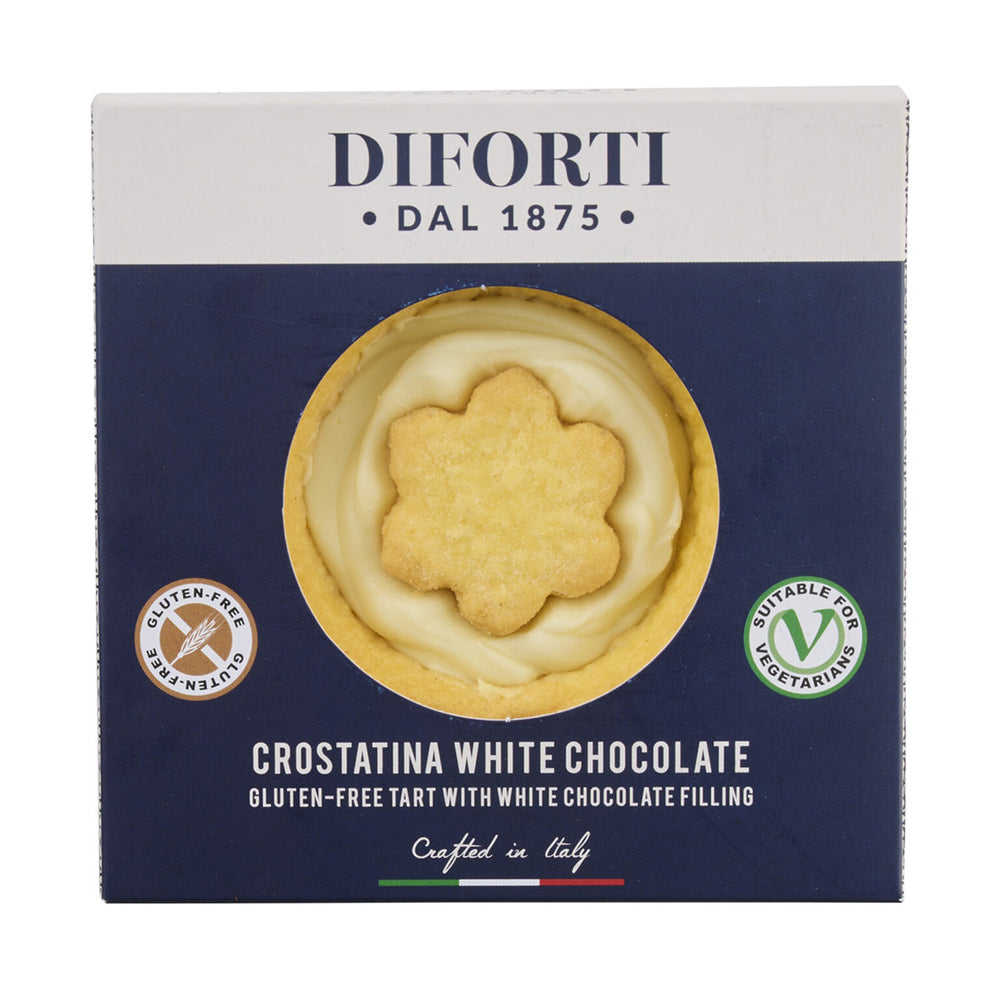 GLUTEN FREE CROSTATINA WHITE CHOCOLATE 55G