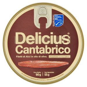 CANTABRIAN SEA ANCHOVY FILLETS IN OLIVE OIL 90G