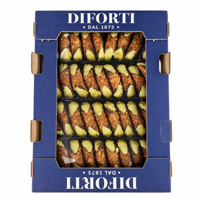 GLUTEN FREE CANNOLI PISTACHIO 1.5KG (34-36 Pieces)
