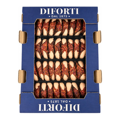 GLUTEN FREE CANNOLI SOUR CHERRY 1.5KG (34-36 Pieces)