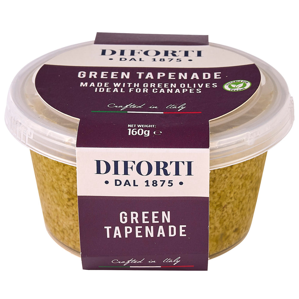 GREEN OLIVE TAPENADE 160G