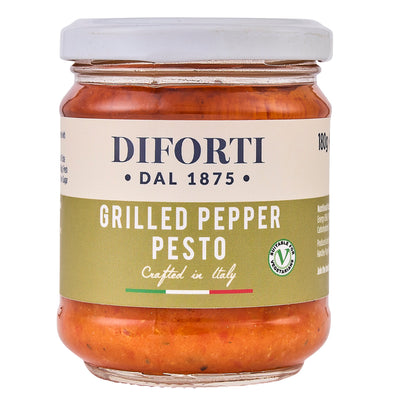 GRILLED PEPPER PESTO JAR 180G