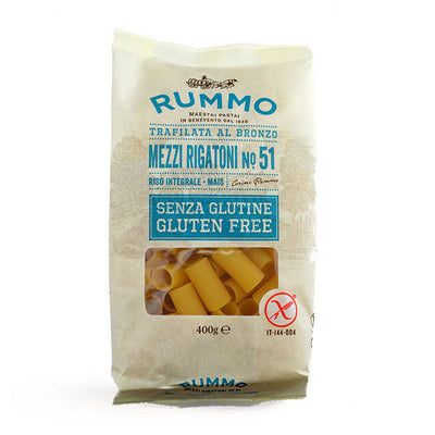 RUMMO GLUTEN FREE MEZZI RIGATONI 400G