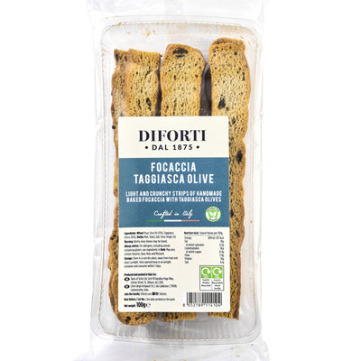 OLIVE TAGGIASCA FOCACCIA 100G
