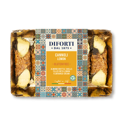 RETAIL GLUTEN FREE CANNOLI LEMON 200g