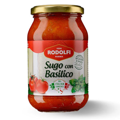 RODOLFI BASIL PASTA SAUCE 400g