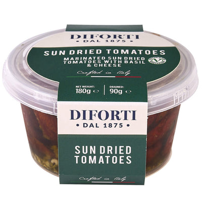 SUNDRIED TOMATO BASIL & CHEESE 180G