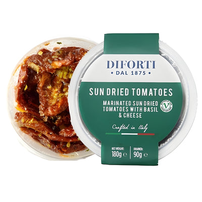 SUNDRIED TOMATO BASIL & CHEESE 180G