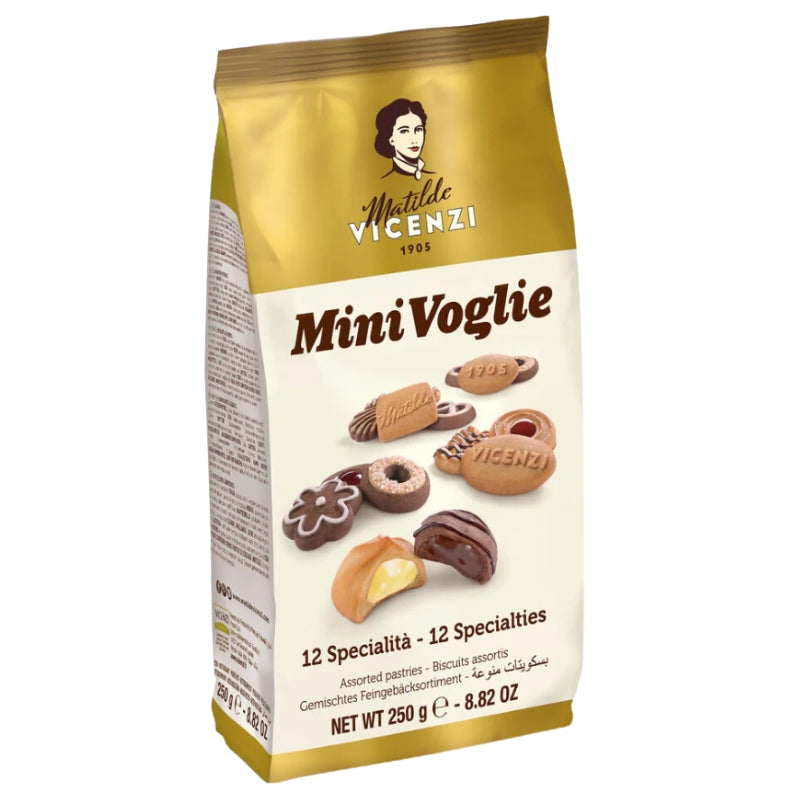 VICENZI MINIVOGLIE ASSORTED PASTRIES 250G